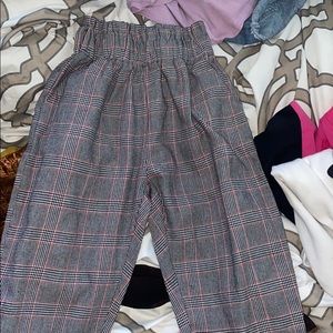 Plaid pants